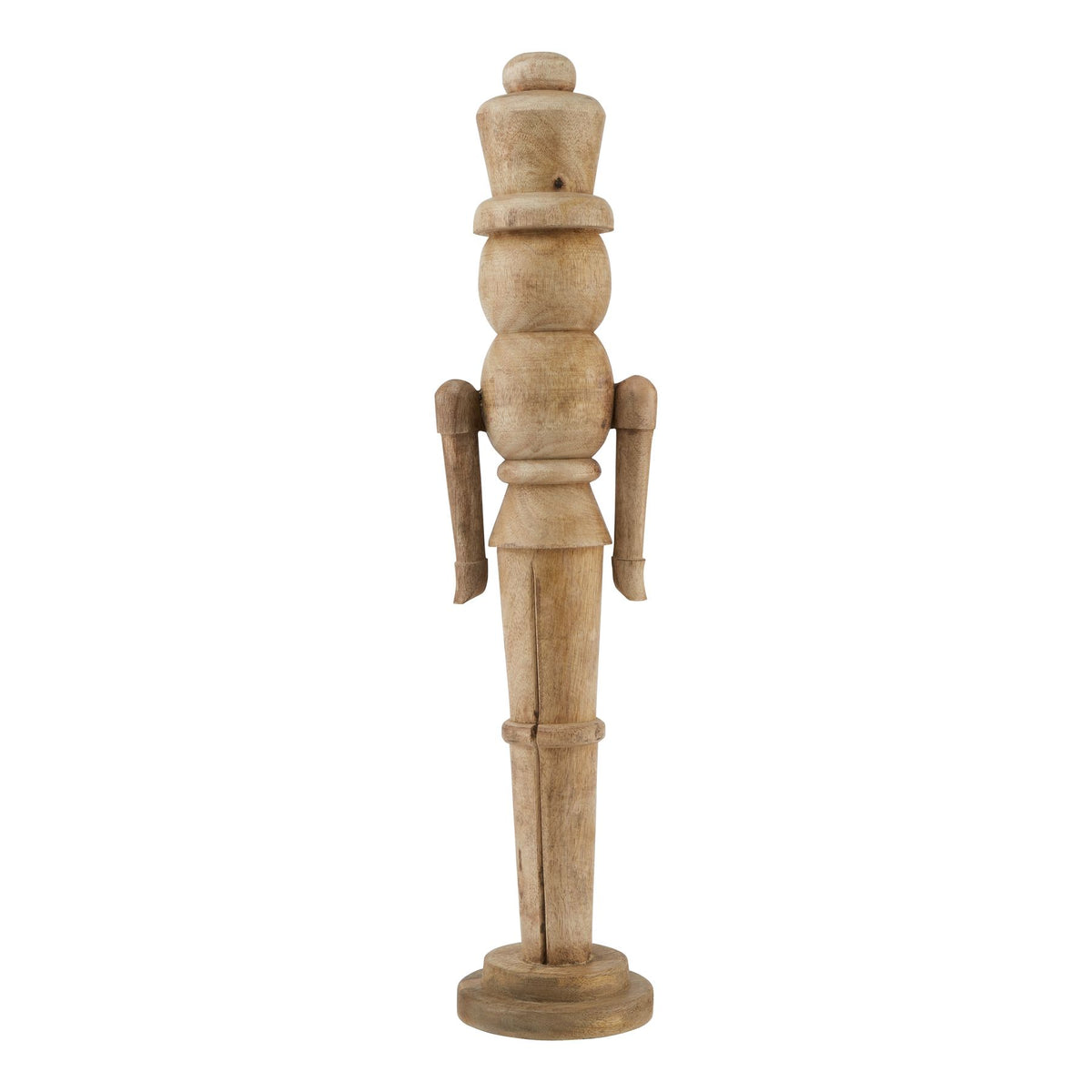 Natural Wooden Nutcracker Decoration