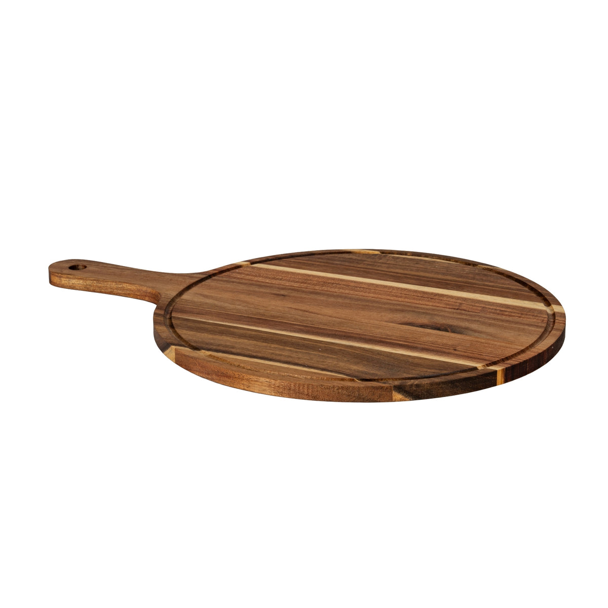 Round Acacia Wood Serving Board