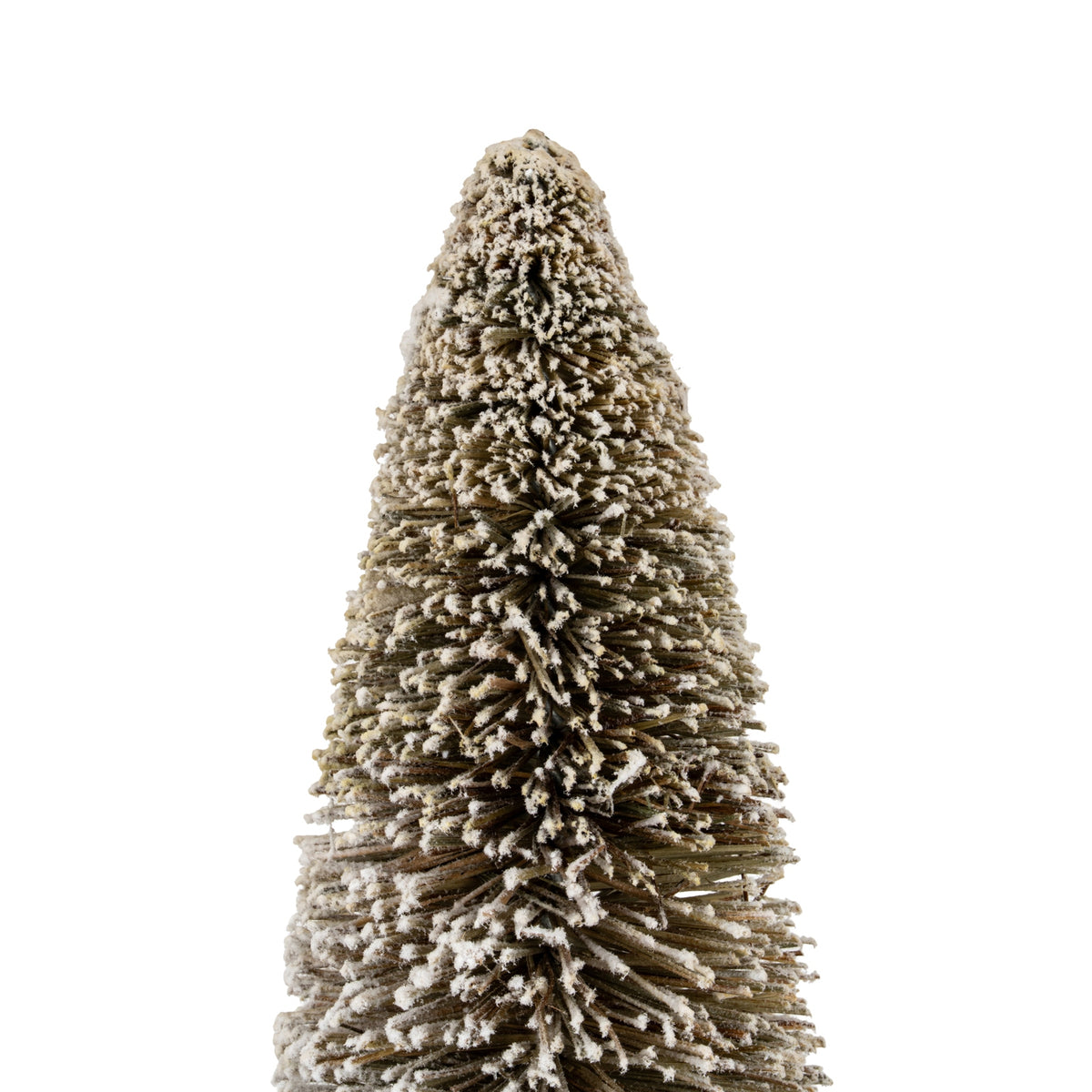 Frosted Brush Christmas Tree