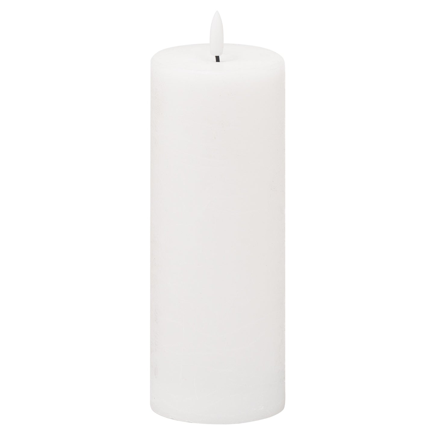 Luxe Collection Natural Glow 3x8 LED White Wax Candle