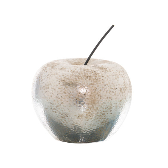 Elian Collection Silver Apple Ornament