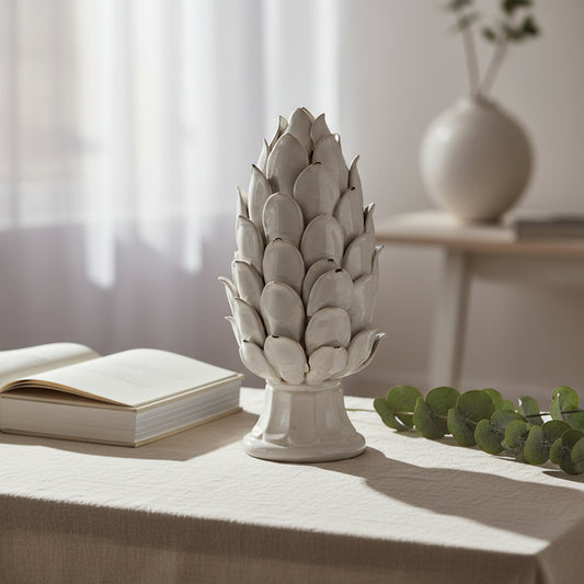 Large Ivory Chianti Artichoke