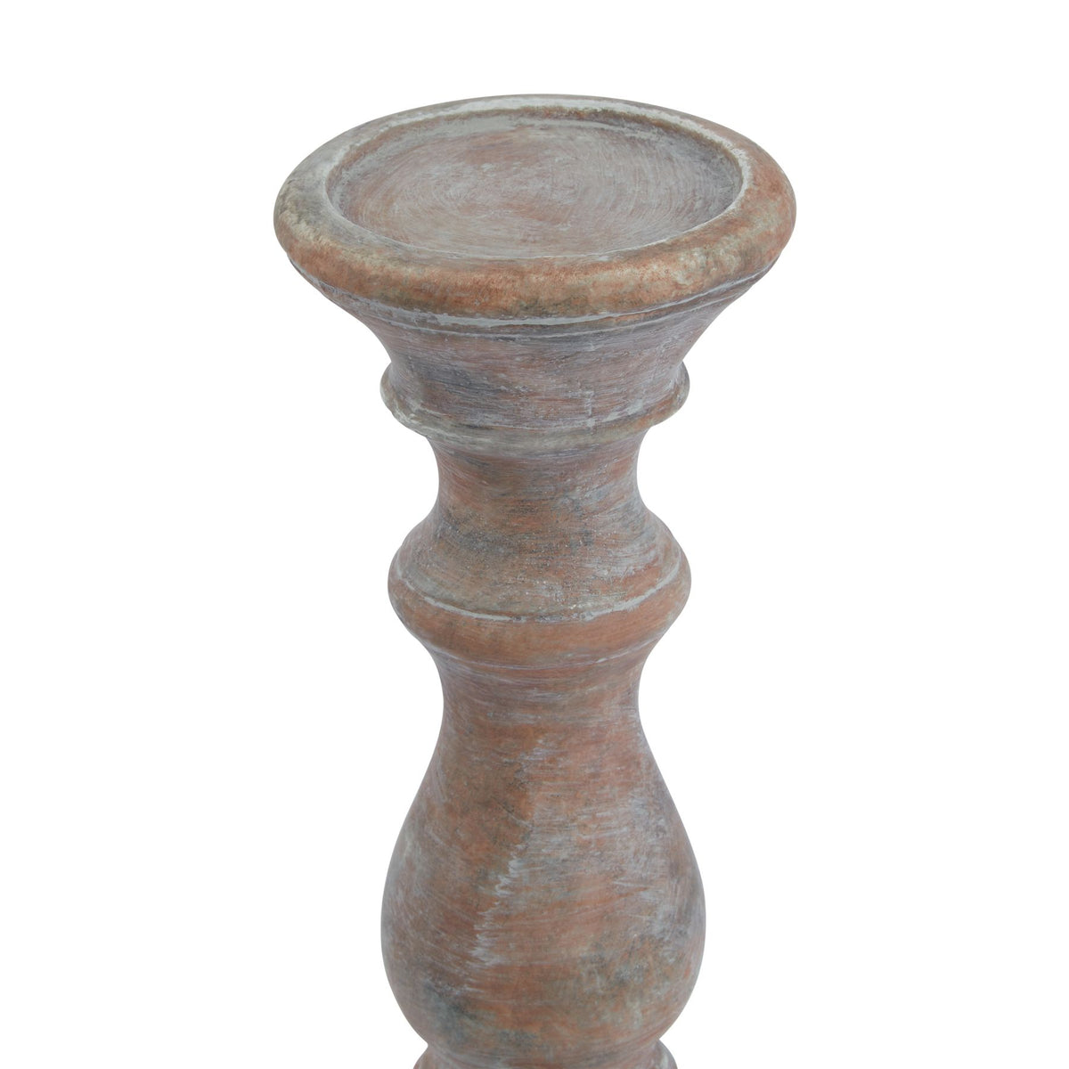 Brown Column Candle Holder – Tall