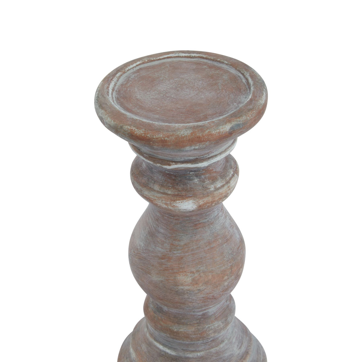 Brown Column Candle Holder – Small