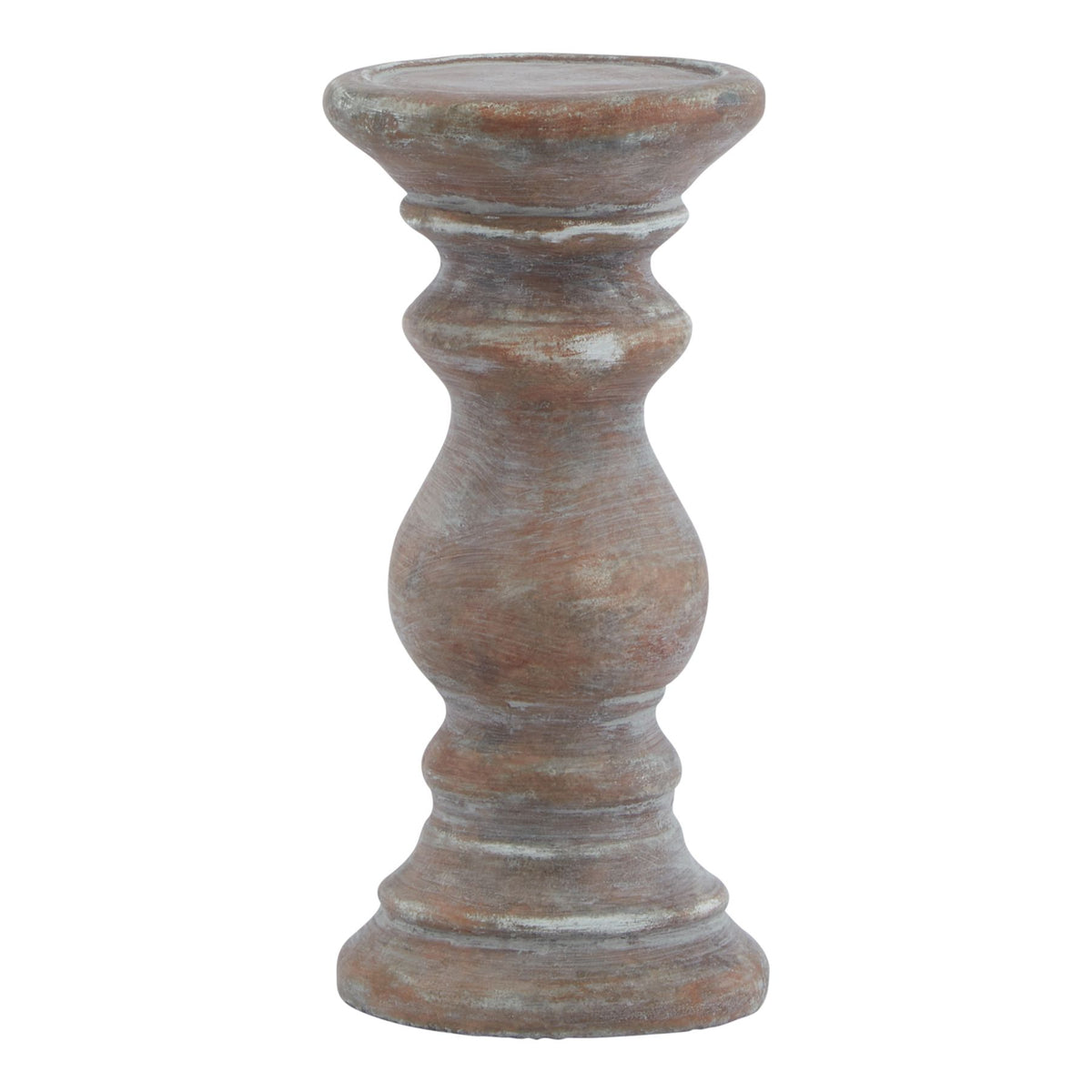 Brown Column Candle Holder – Small