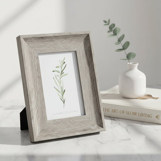 Grey Washed 5X7 Photo Frame
