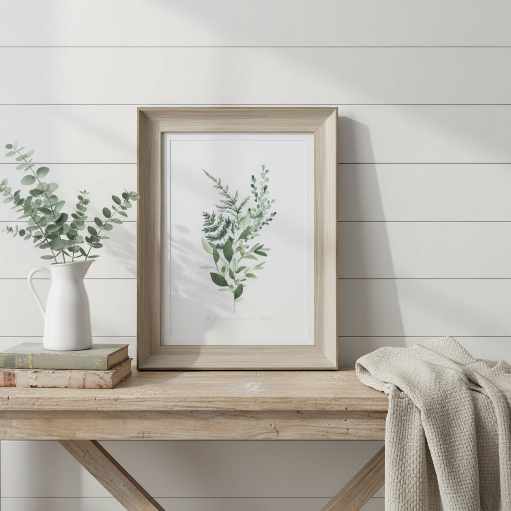 White Washed A3 Picture Frame