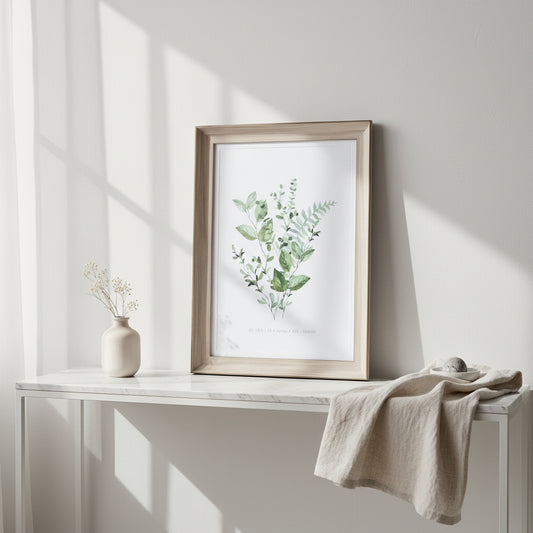 White Washed A2 Picture Frame