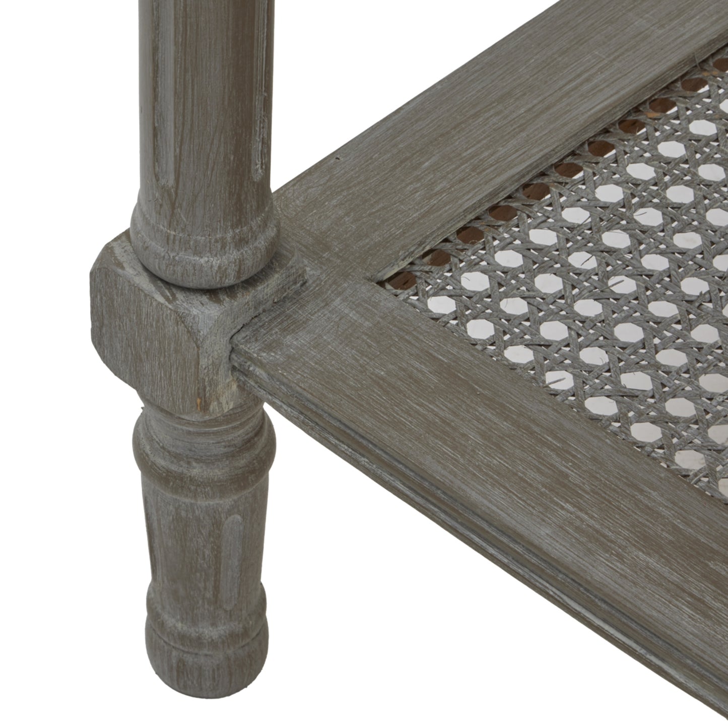The Serene Collection Rattan Side Table