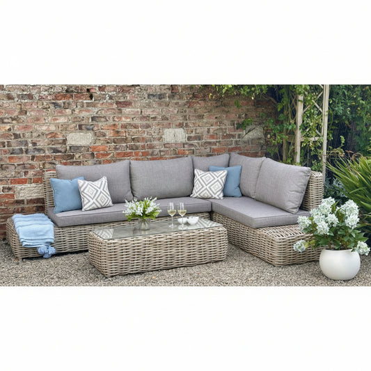Amalfi Collection Outdoor Large Corner Set