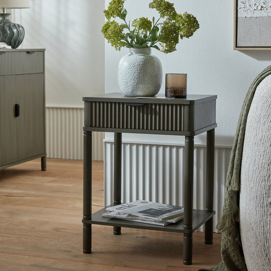 Sloane Fluted Side Table