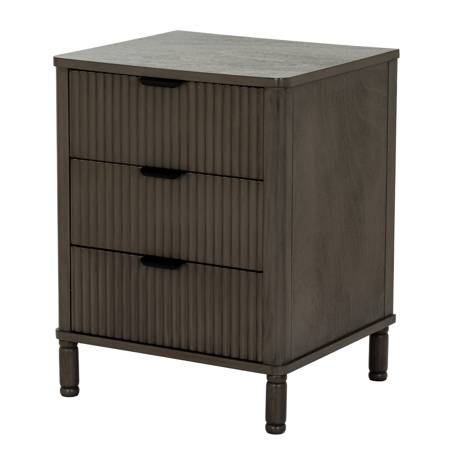 Marlow Collection 3 Drawer Bedside Table