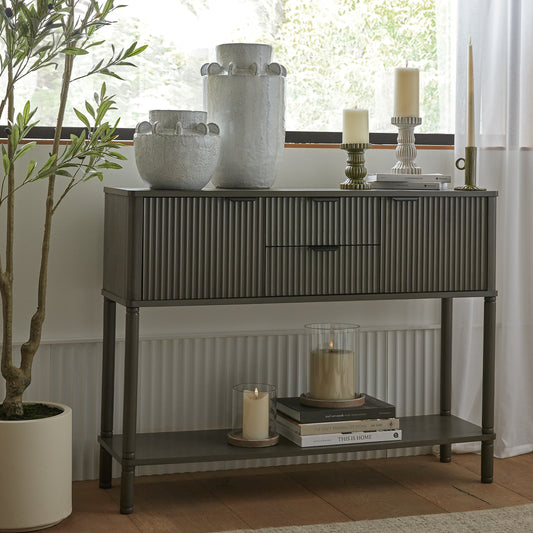 Sloane Fluted Console Table