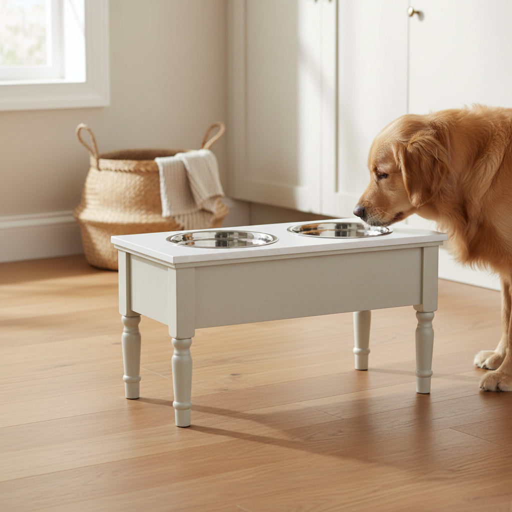 Belmont Collection Pet Feeder Table