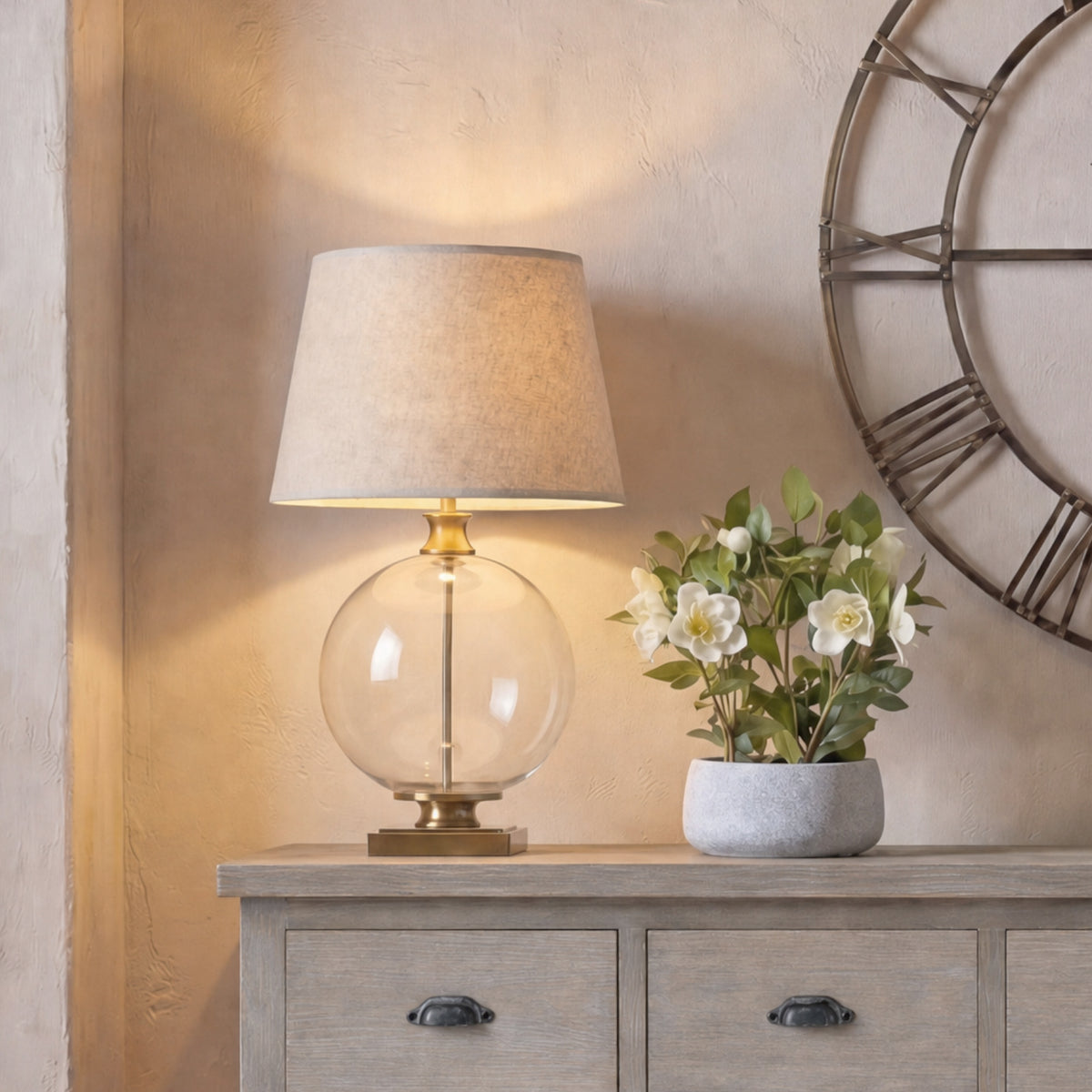 Aurelia Glass Lamp