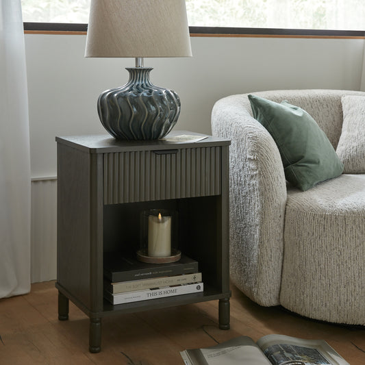 Venice Ripple Ceramic Table Lamp