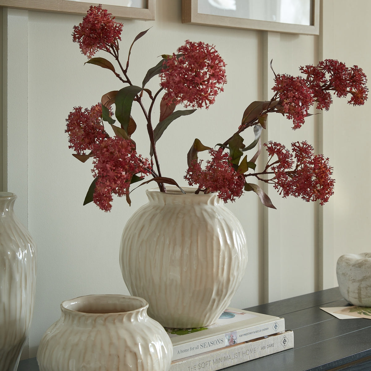 Numa Round Ceramic Vase