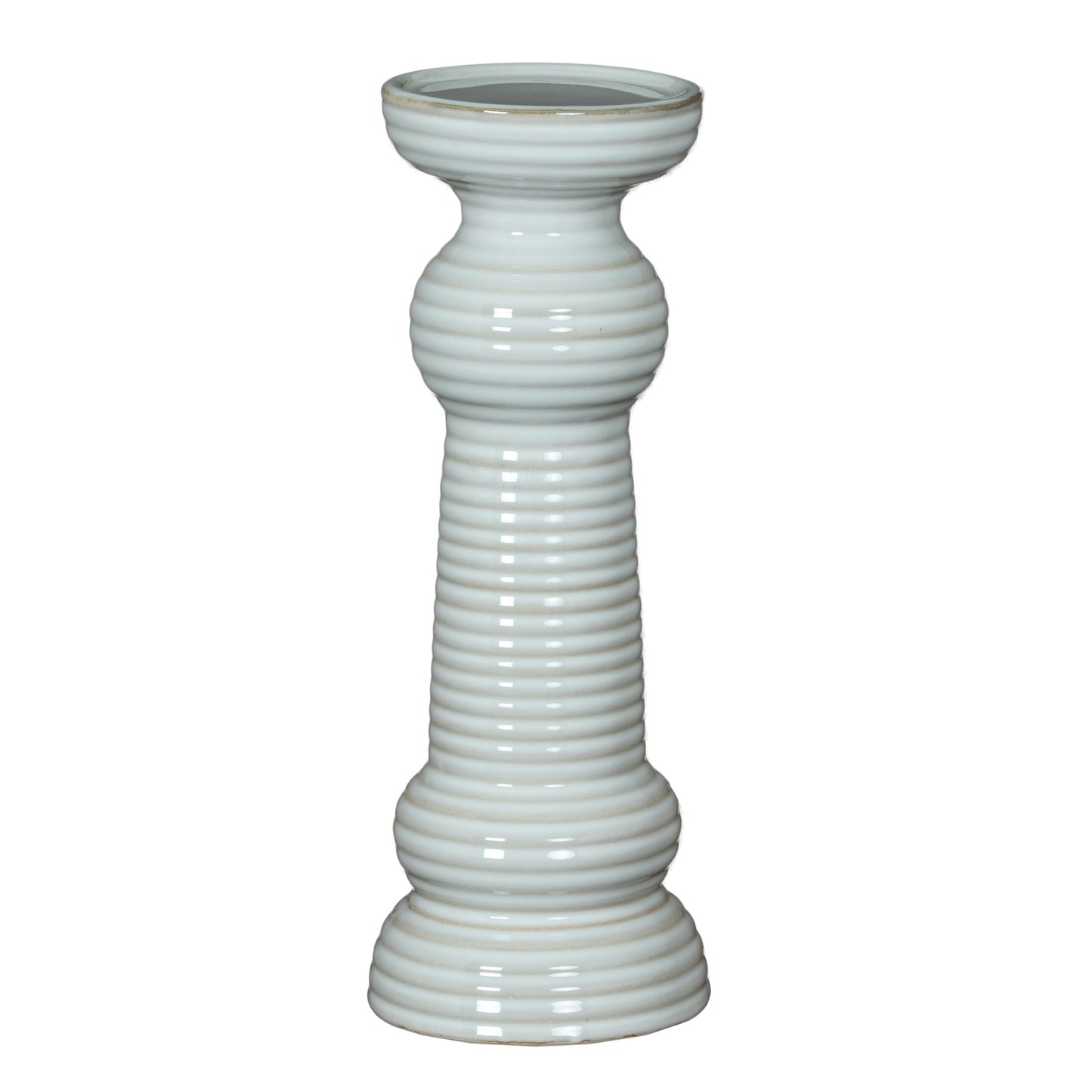 Elara Ceramic Pillar Candle Holder