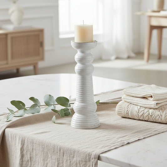 Sile Large Pillar Candle Holder