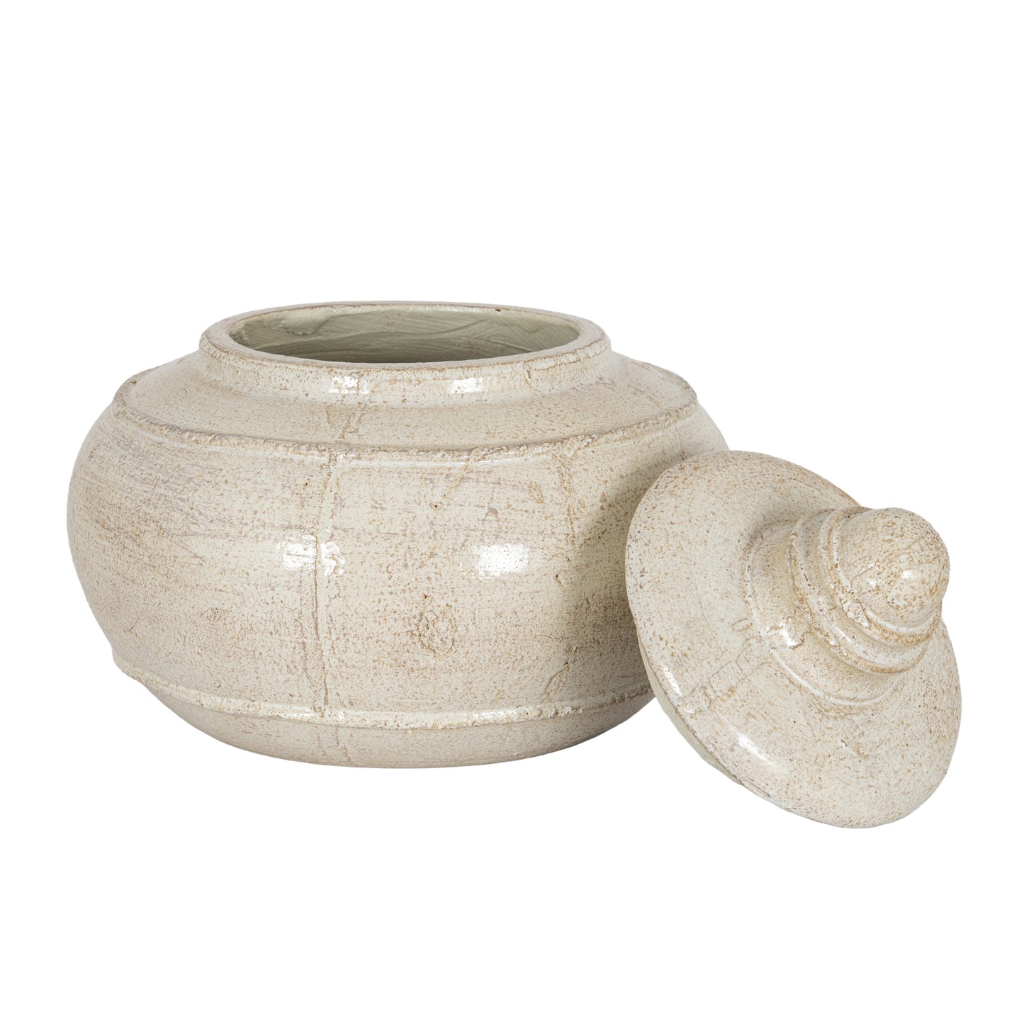 Tarn Ceramic Pot with Lid – Medium & Large