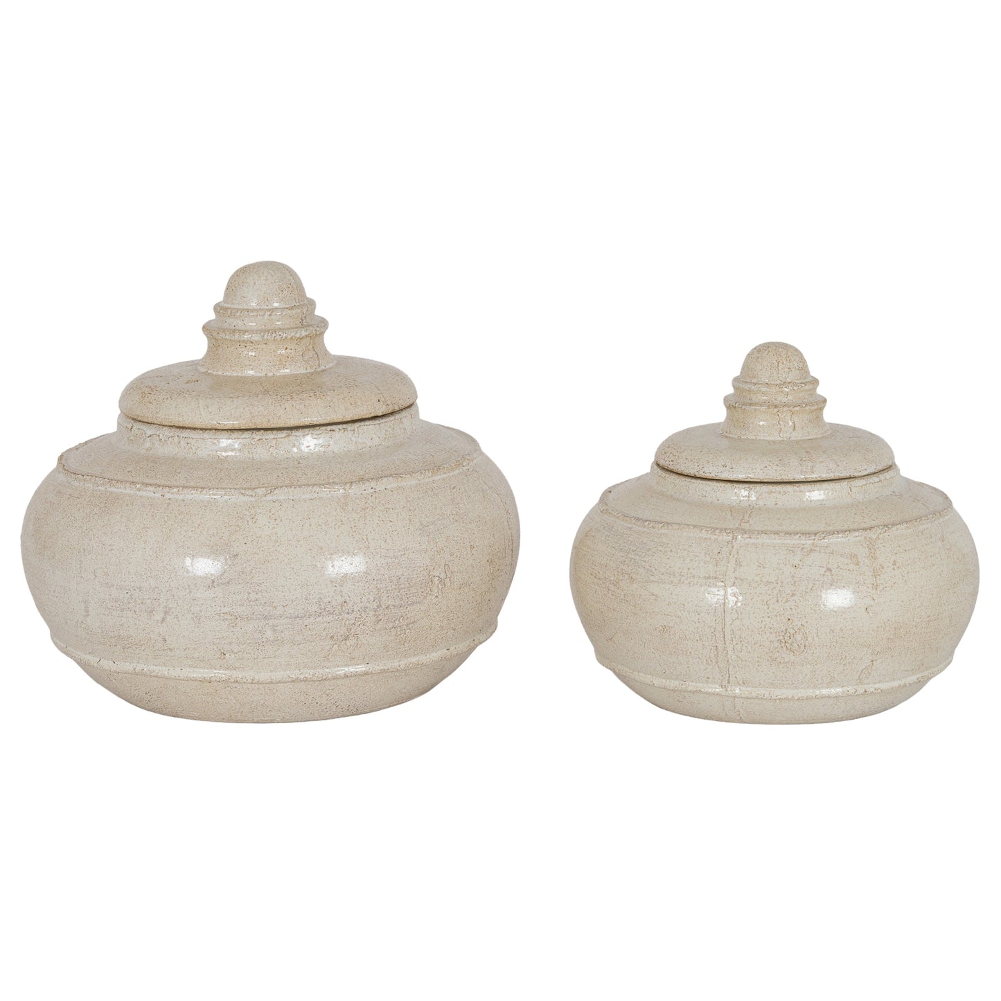 Tarn Ceramic Pot with Lid – Medium & Large