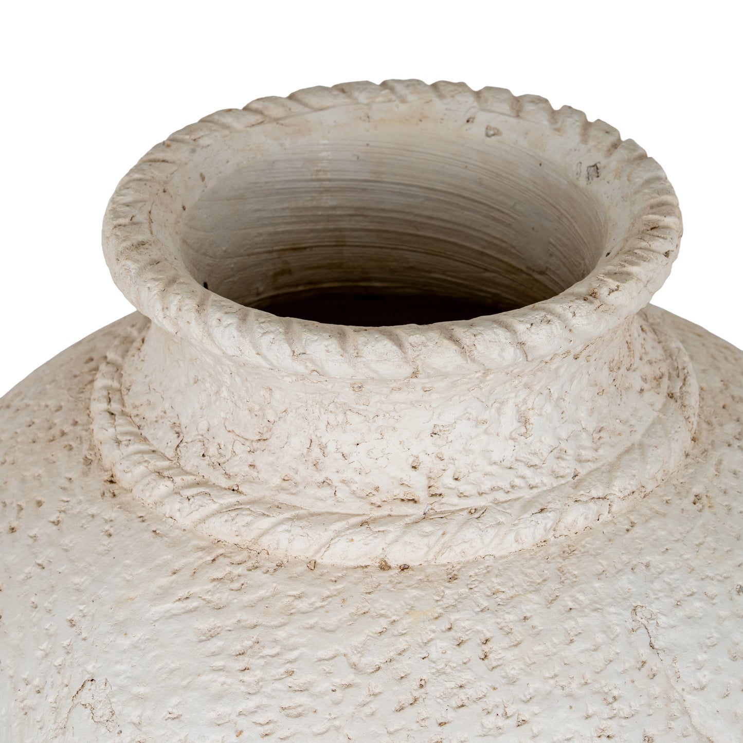 The Ottilie Textured Terracotta Vase