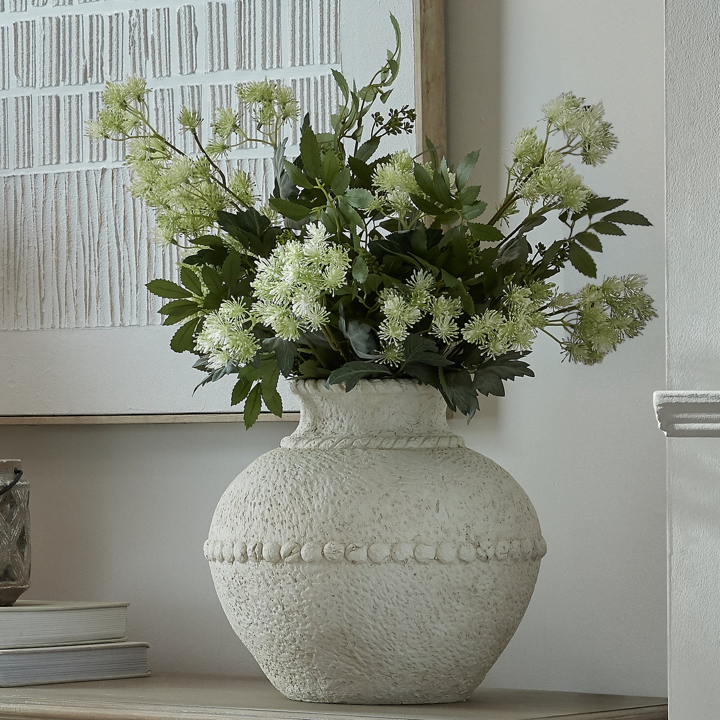 The Ottilie Textured Terracotta Vase