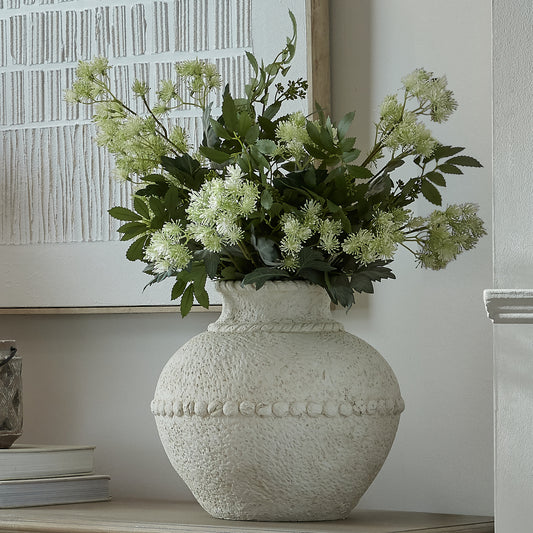 The Ottilie Textured Terracotta Vase