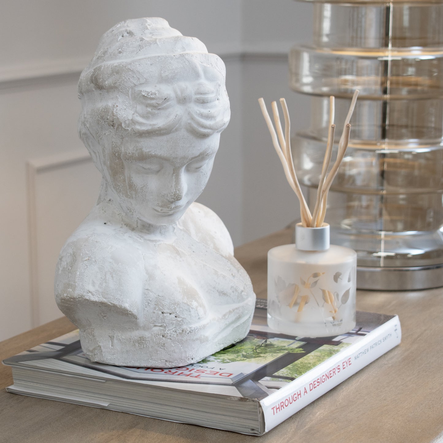 Ophelia Stone Bust Sculpture