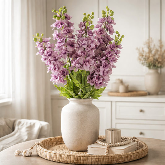 Purple Elatum Delphinium stem