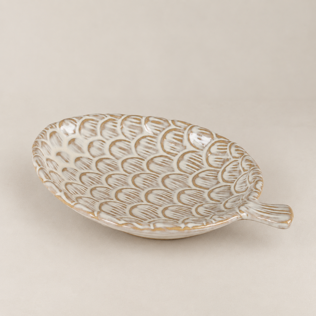 Woodland Ceramic Pinecone Trinket Dish