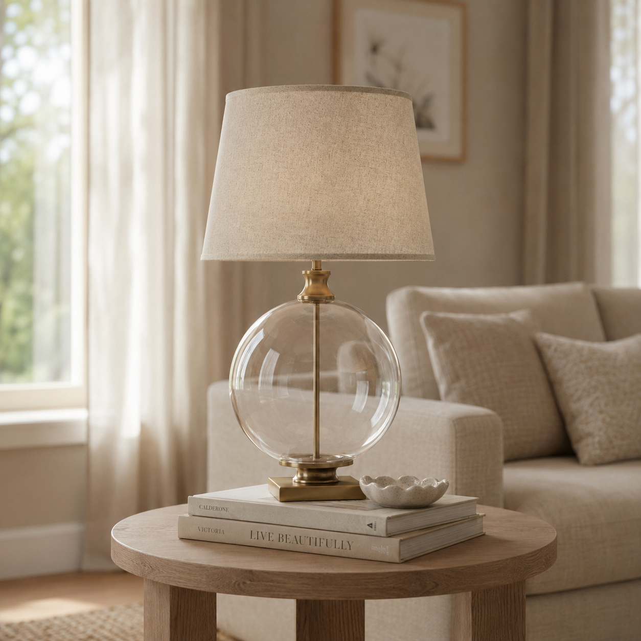 Aurelia Glass Lamp