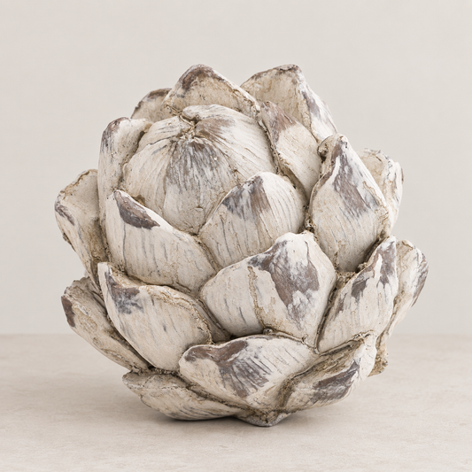 Distressed Artichoke Ornament