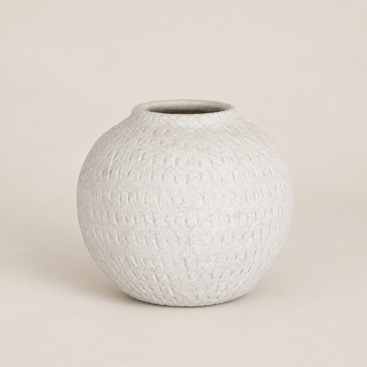 Ashen Round Vase