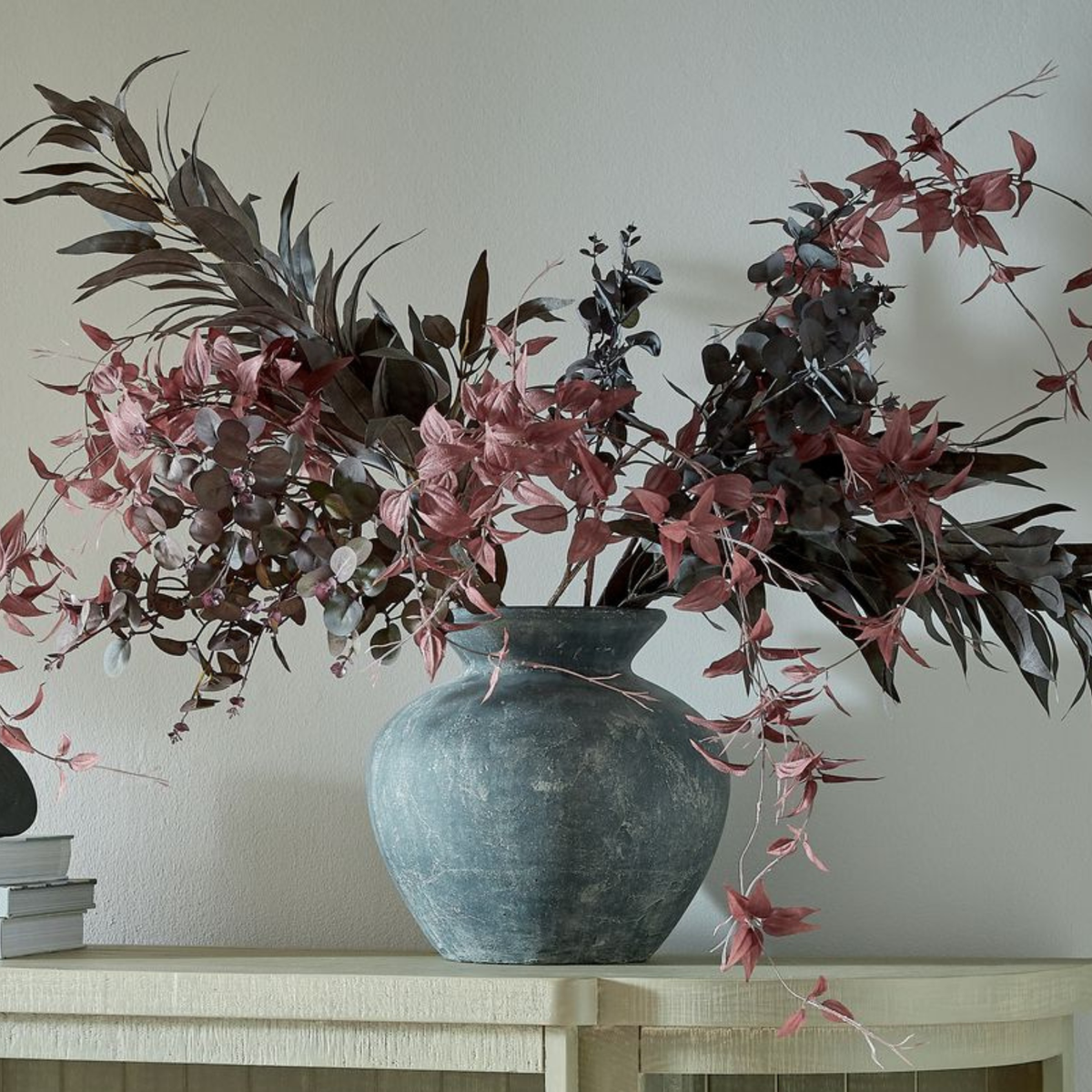 Burgundy Eucalyptus Stem